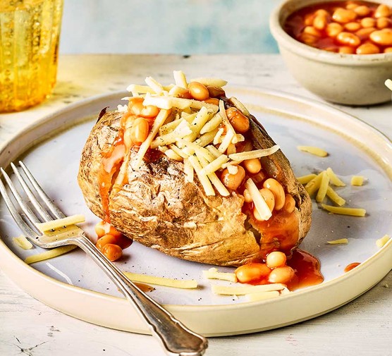 Air fryer baked potatoes recipe 