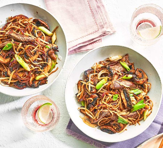 Healthy beef chow mein recipe 