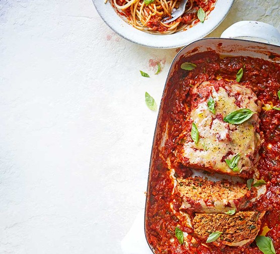 Healthy meatloaf with spaghetti sauce recipe 