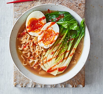 Super-quick sesame ramen recipe 