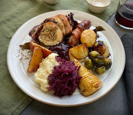 Christmas dinner for one recipe