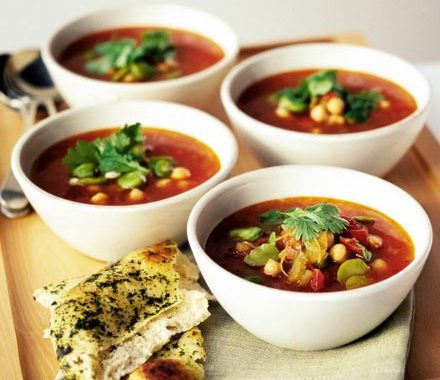 Moroccan chickpea soup recipe