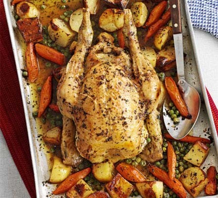 One-pan roast dinner recipe 