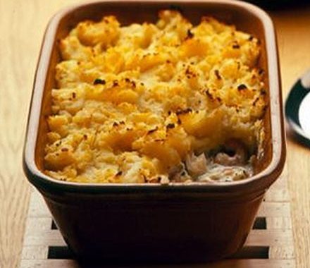 Healthy fish pie recipe