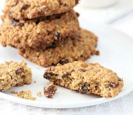 Orange, oat & sultana cookies recipe
