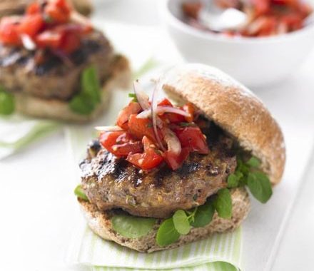 Healthy burgers recipe