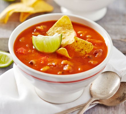 Spicy chilli bean soup recipe 