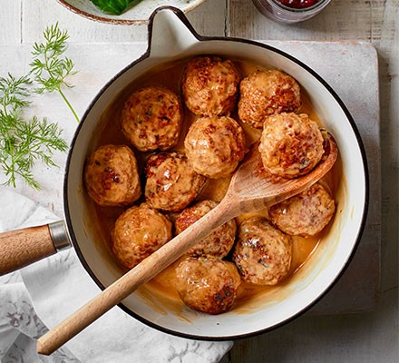 Healthy Swedish meatballs recipe 