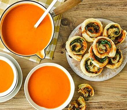Healthy tomato soup recipe