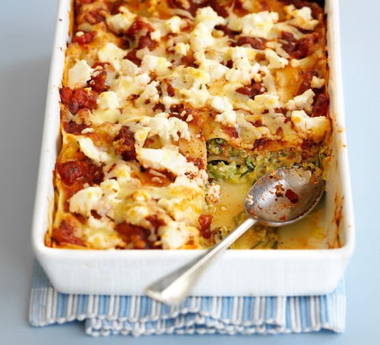 Creamy courgette lasagne recipe 