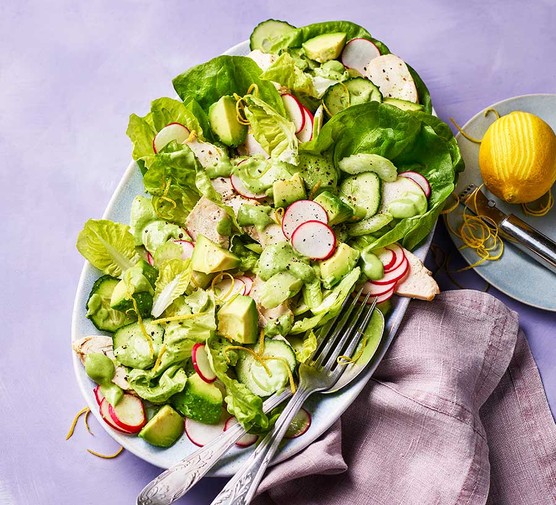 Green goddess avocado salad recipe 