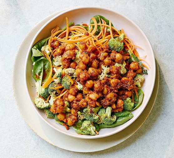 Smoky chickpea salad recipe 