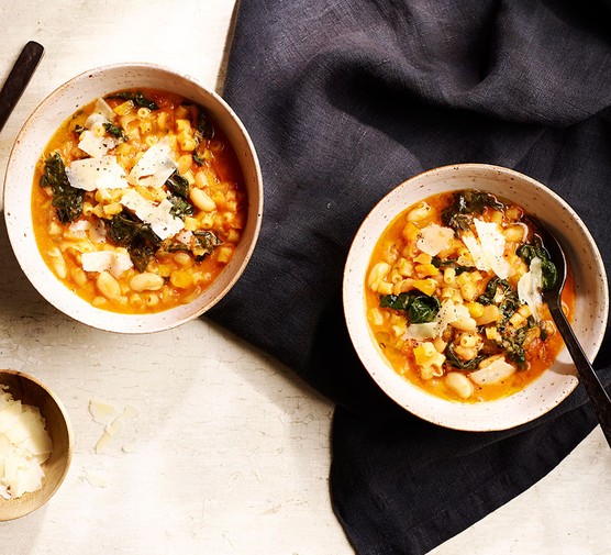 Classic pasta e fagioli recipe 