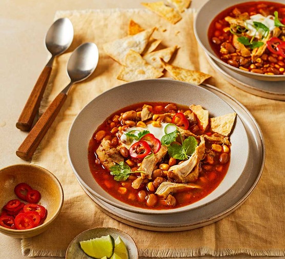 Spicy tortilla soup recipe 