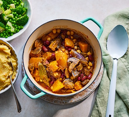 Vegan squash stew 