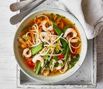 Easy prawn noodles recipe