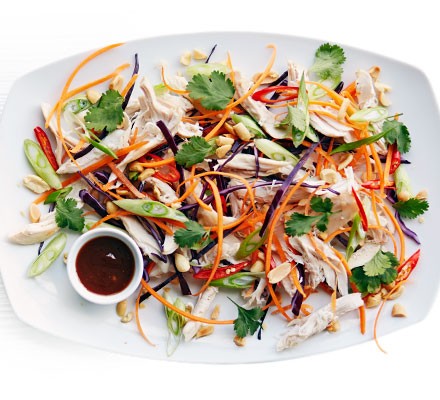 Pulled chicken salad recipe 