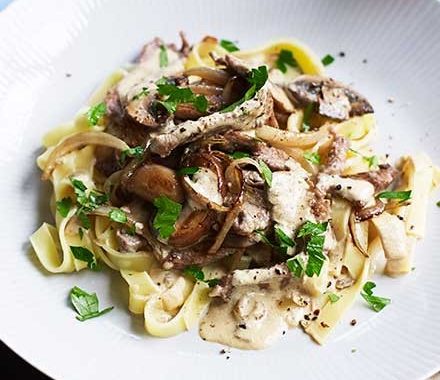 Beef stroganoff recipe