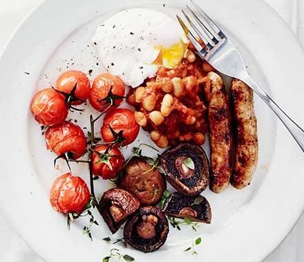 Healthy full English recipe