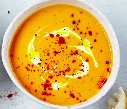 Healthy carrot soup recipe
