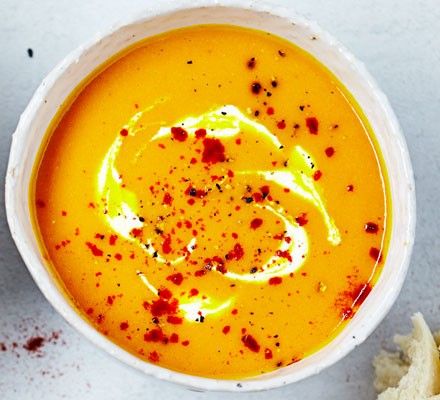 Healthy carrot soup recipe 