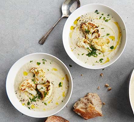 Cauliflower soup recipe 