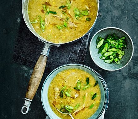 Chicken & sweetcorn soup recipe