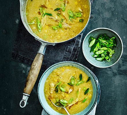 Chicken & sweetcorn soup recipe 
