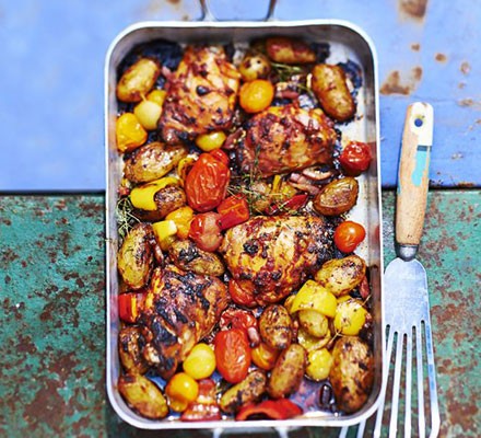 Amatriciana chicken traybake recipe 
