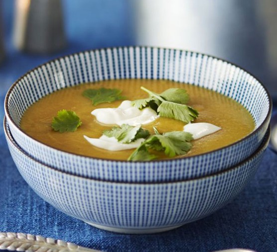Curried lentil, parsnip & apple soup recipe 