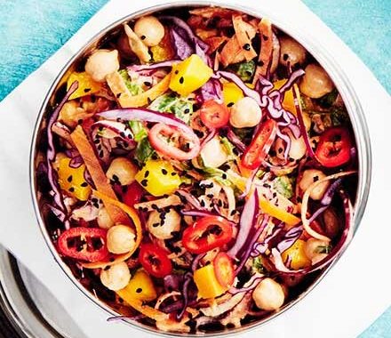 Curried mango & chickpea pot recipe
