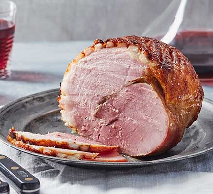 Honey-glazed ham recipe 