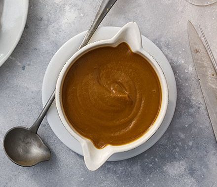 Healthy gravy recipe