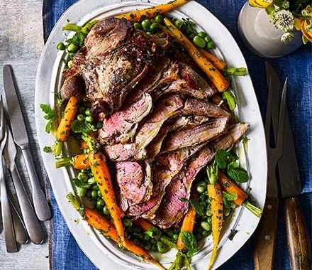 Healthy Easter lamb recipe