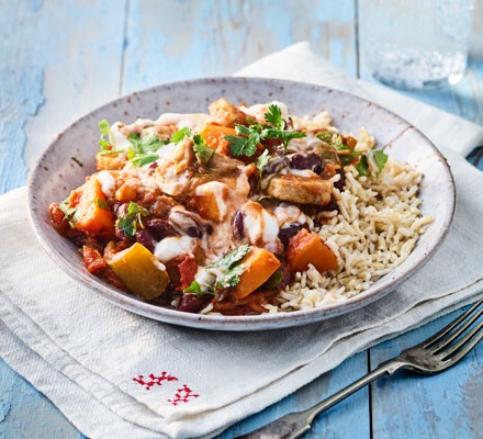 Spicy vegetable stew with coconut recipe 