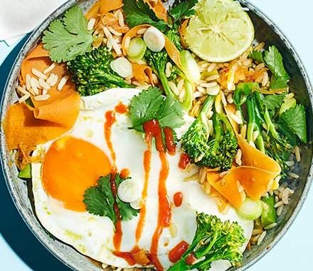Kimchi fried rice recipe