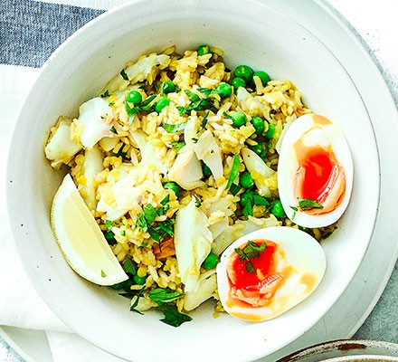 Lentil kedgeree recipe 