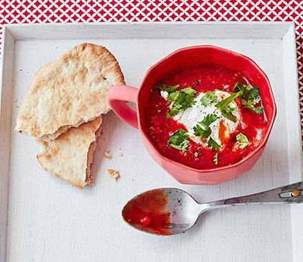 Microwave shakshuka recipe
