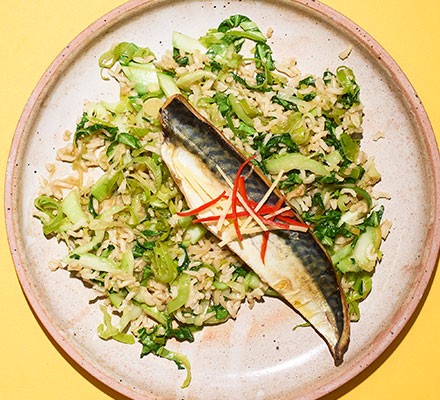 Miso mackerel rice bowl recipe 