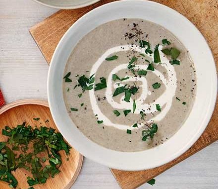 Mushroom soup recipe