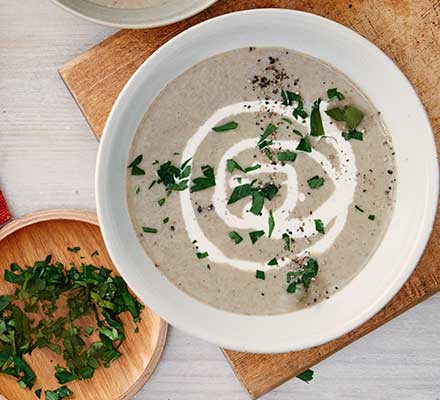 Mushroom soup recipe 