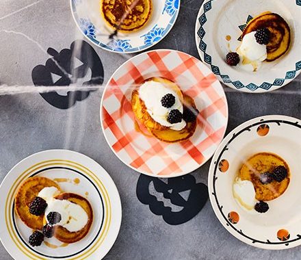 Healthy pumpkin pancakes recipe