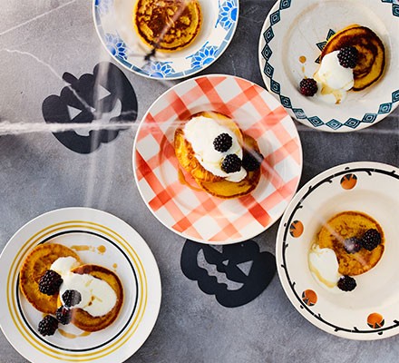 Healthy pumpkin pancakes recipe 