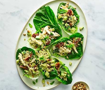 Pesto chicken salad recipe