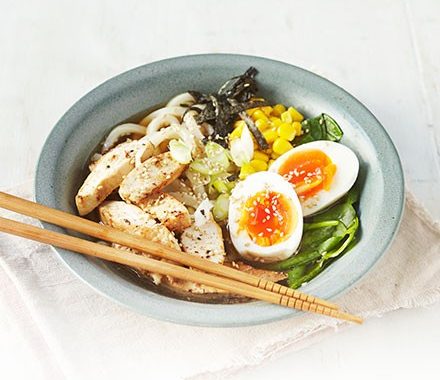 Cheat's ramen noodle soup recipe
