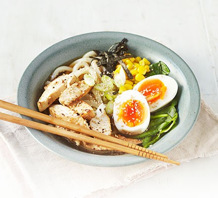 Cheat's ramen noodle soup recipe 