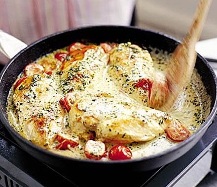 Summer-in-winter chicken recipe