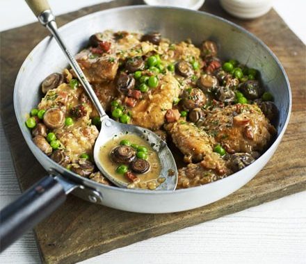Chicken and mushrooms recipe