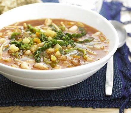 Chunky Minestrone soup recipe
