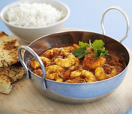 Quick prawn curry recipe